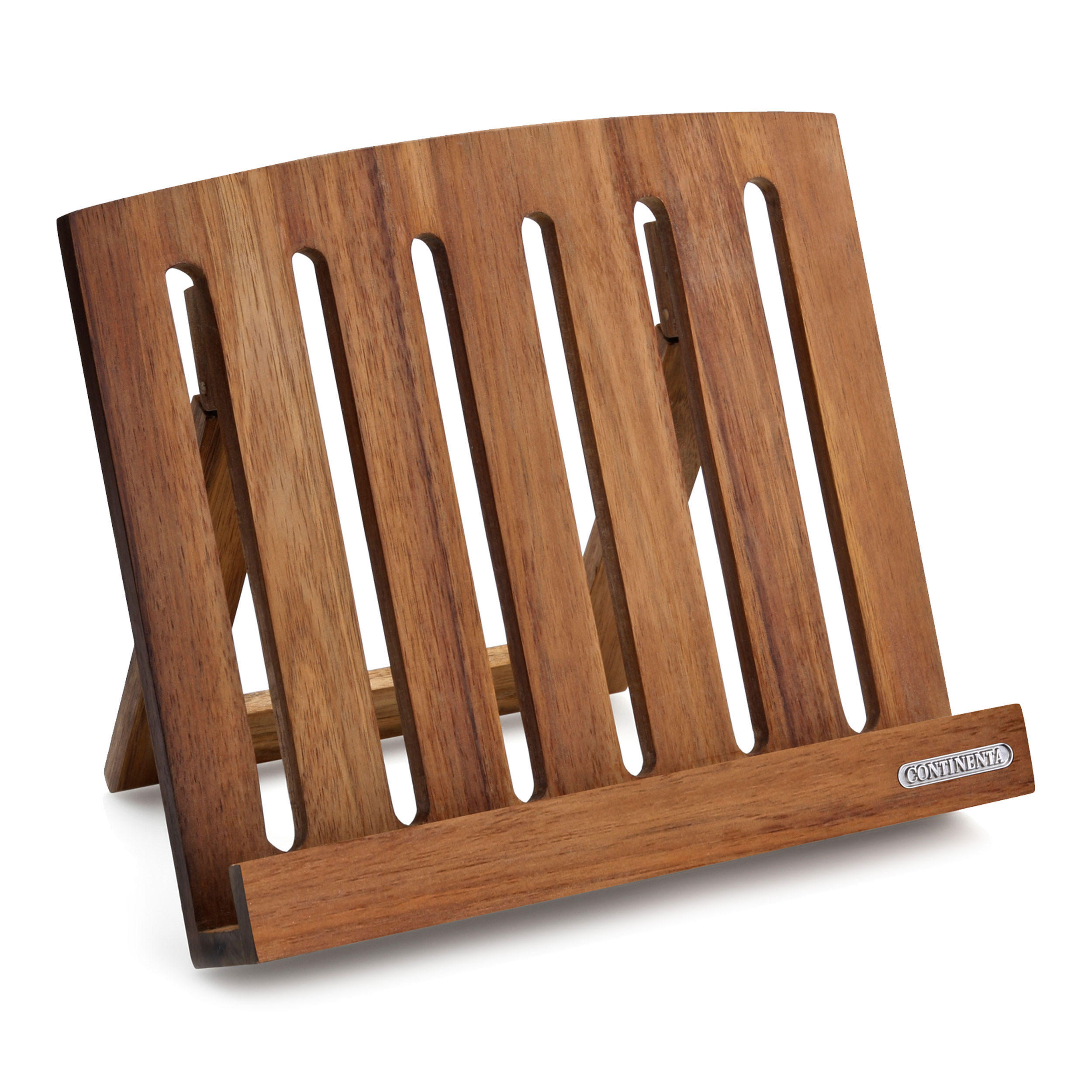 KOCHBUCHHALTER, Akazienholz - Braun, Holz (6/24/28cm) - Continenta