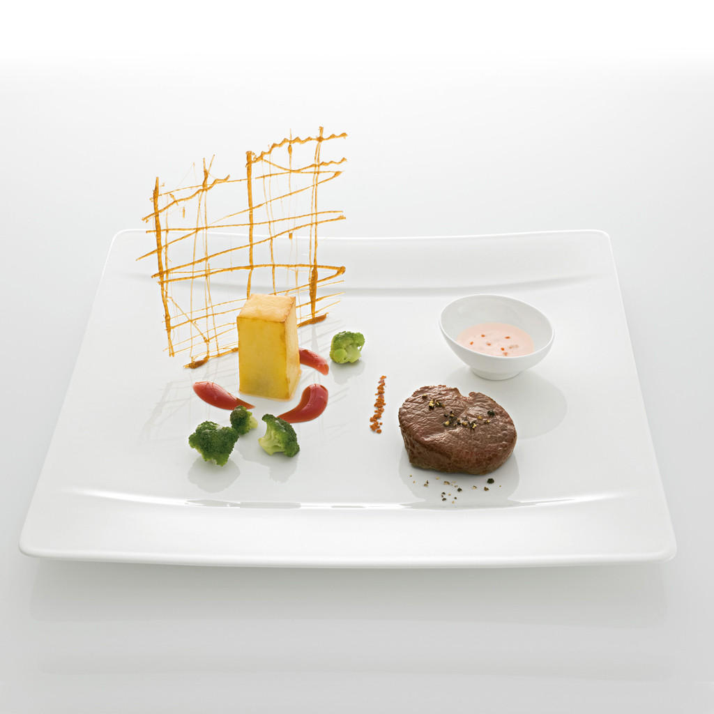 TAFELSERVICE Modern Grace weiß 12er Set - Weiß, Keramik (1/1/1cm) - Villeroy & Boch