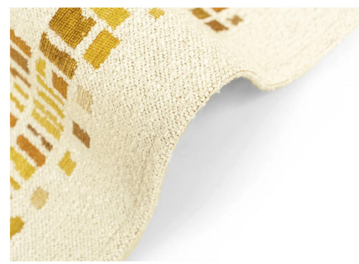 TEPPICH modern Flachgewebe BOXY Gelb 240 x 340 cm - Gelb, Textil (240/340cm) - Novatrend