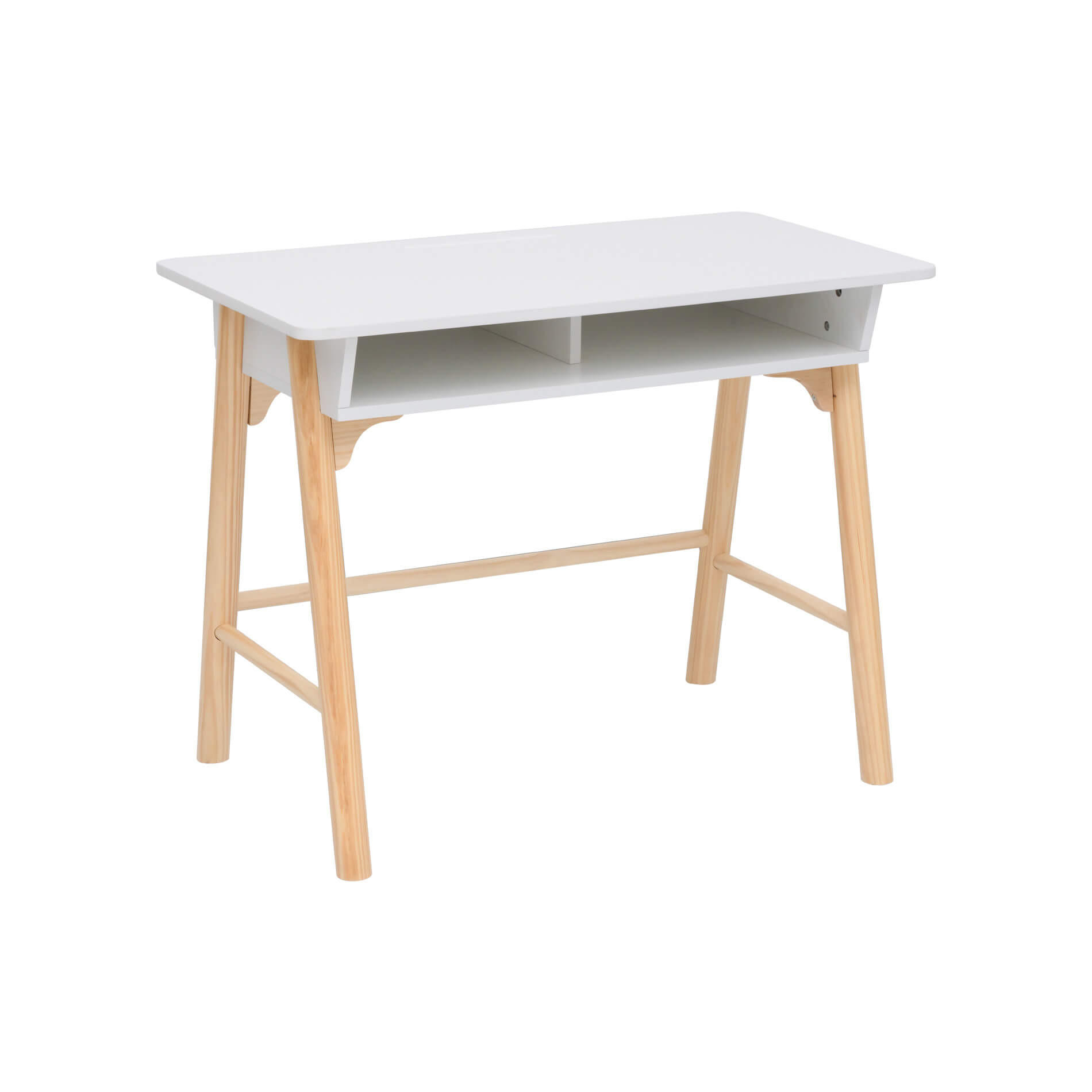 Mobili Rebecca Kindertisch Weiß 90x70x50 cm