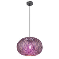 LED HÄNGELEUCHTE SOLERA Silber Metallic - Schwarz, Metall (30/30/120cm) - Globo Lighting