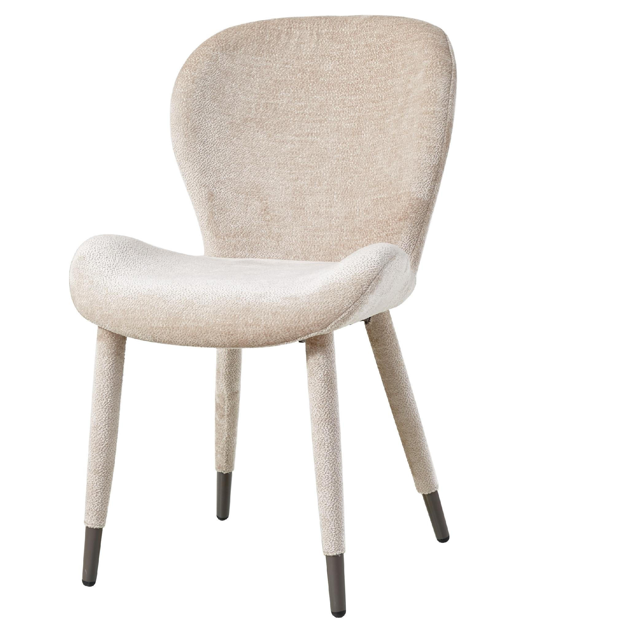 ESSZIMMERSTUHL Thor Beige 62/52/87cm - Beige, Textil (52/87/62cm) - PTMD Collection