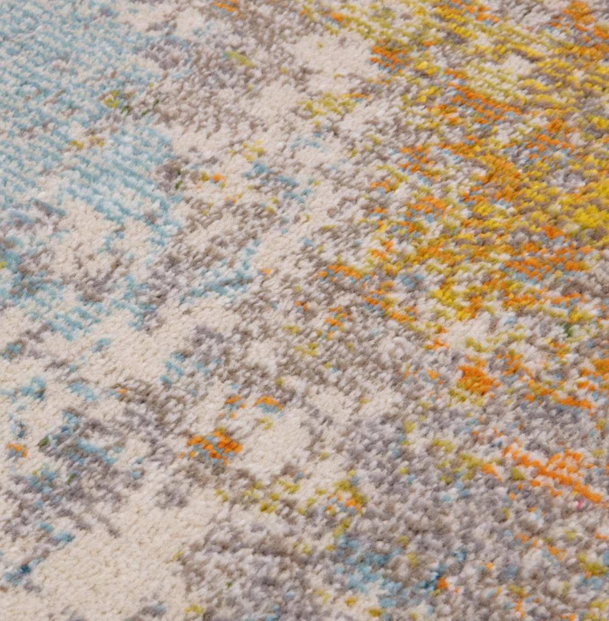 TEPPICH modern Flachgewebe VESPER Gelb 120 x 170 cm - Gelb, Textil (120/170cm) - Novatrend