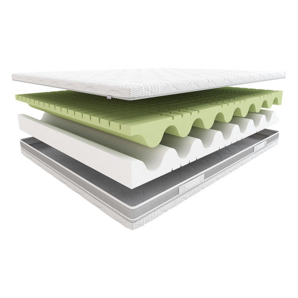 Thumbnail - Hilding Schaummatratze, Weiß, Textil, H2 + H3, Füllung: Komfortschaum, Rechteckig, 90x200 cm, Schlafzimmer, Matratzen Sh...