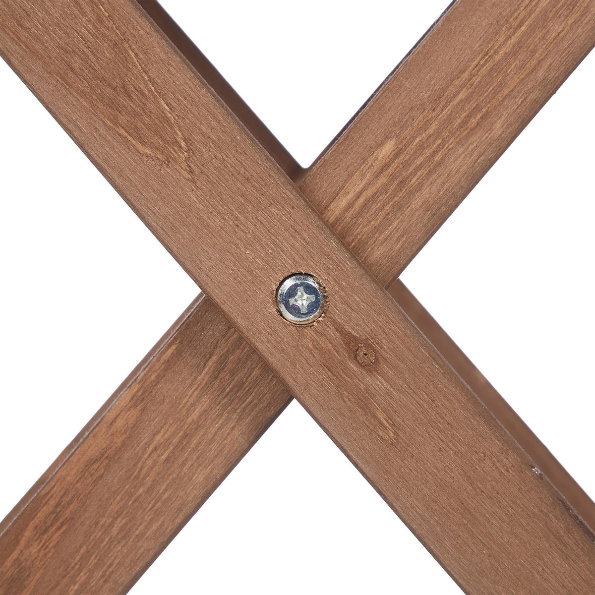 KLAPPTISCH - Braun, Holz (50/50/50cm) - Relaxdays
