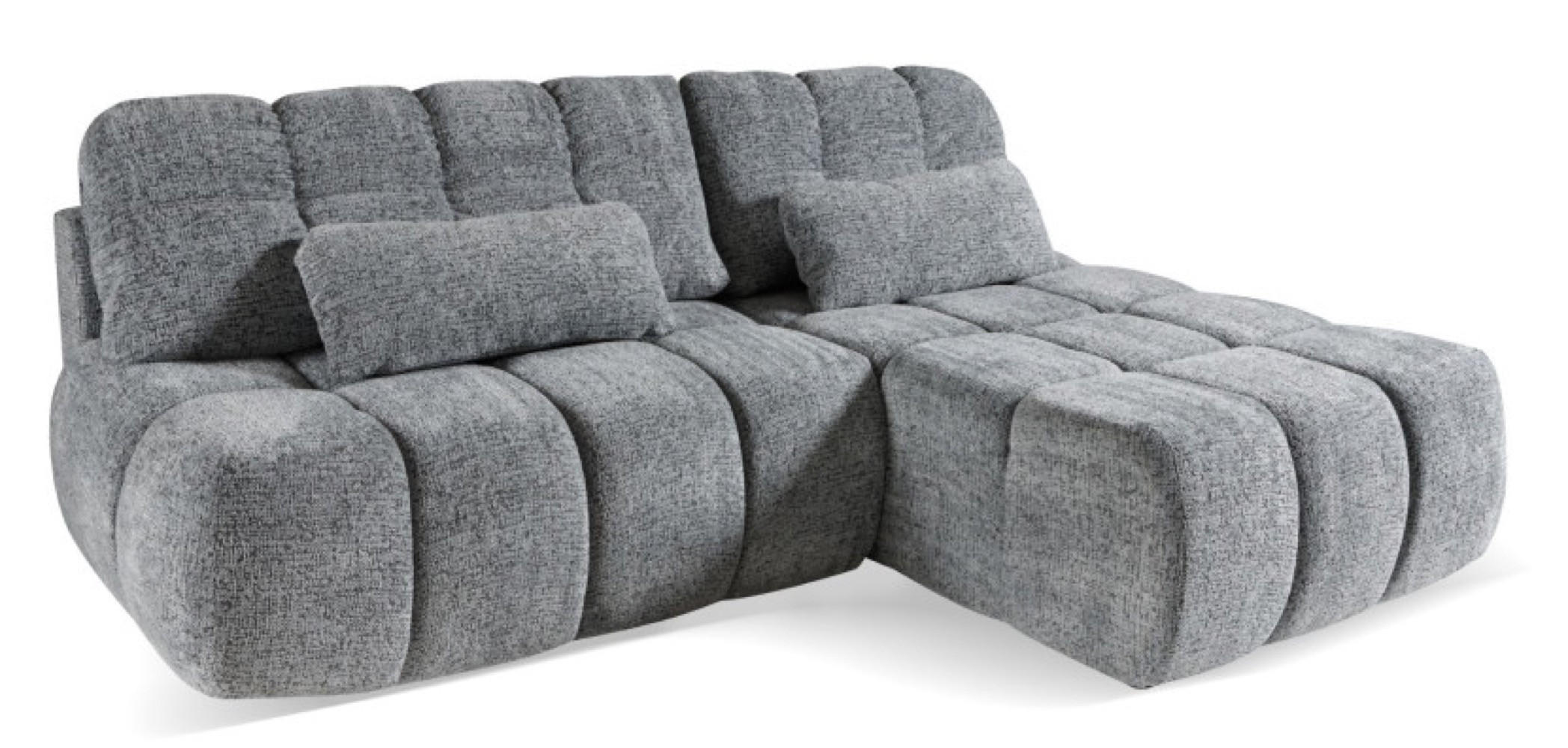 Sepro Meble Ecksofa Grau 225x172 cm