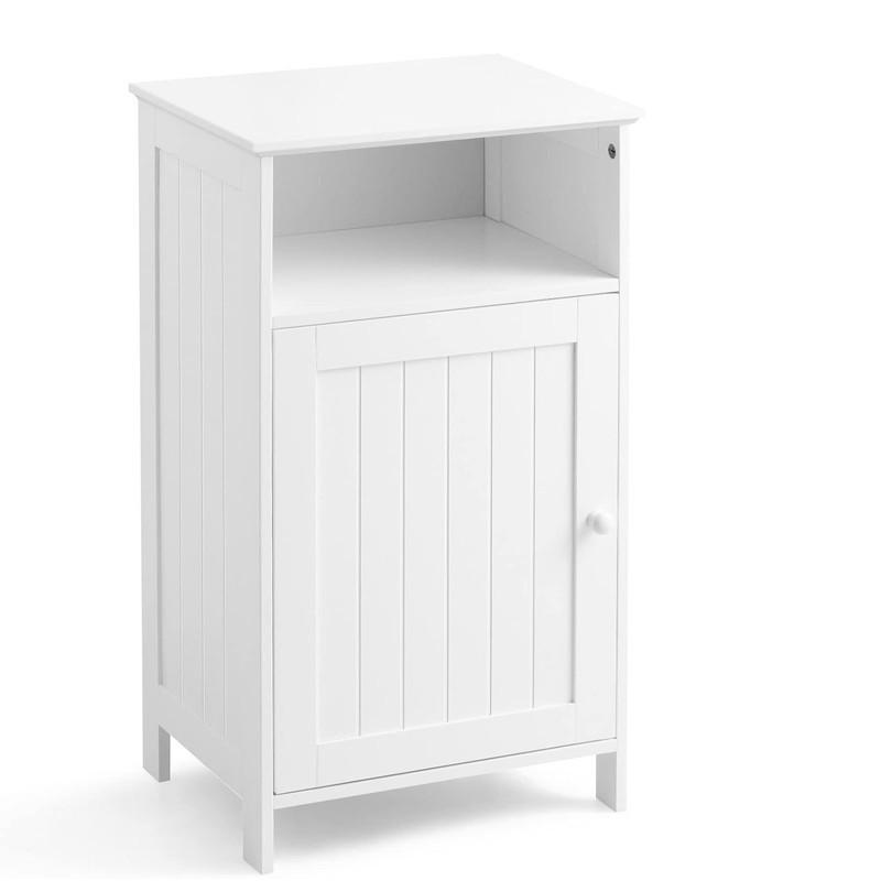 Costway Badezimmerschrank Weiß 40x70x30 cm