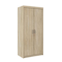 DREHTÜRENSCHRANK ELENORA 89,7/190,5/53cm 2-türig Sonoma Eiche - Sonoma Eiche, Holzwerkstoff (89.7/190.5/53cm) - MASSENO