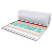 TOPPER Fruti Kaltschaum 6 - Weiß, Textil (120/200cm) - FDM