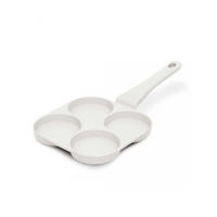 PFANNKUCHENPFANNE Weiß 26/26/1.3 cm BH7798 - Weiß, Metall (26cm) - Berlinger Haus