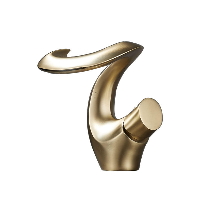 ARMATUR, kunstvolles Golddesign, 160 x 134 mm, aus Messing - Goldfarben, Metall (26/16/24cm) - Vallsero