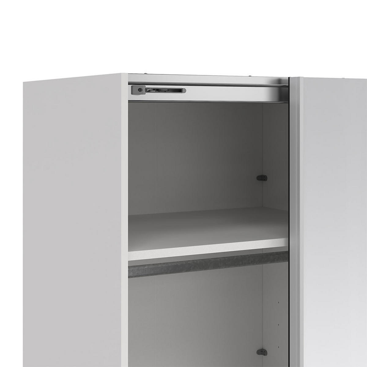 SCHIEBETÜRENSCHRANK, Como, Weiß, Holzwerkstoff, 244 x 67 x 221 cm - Weiß, Holzwerkstoff (244/221/67cm) - ebuy24