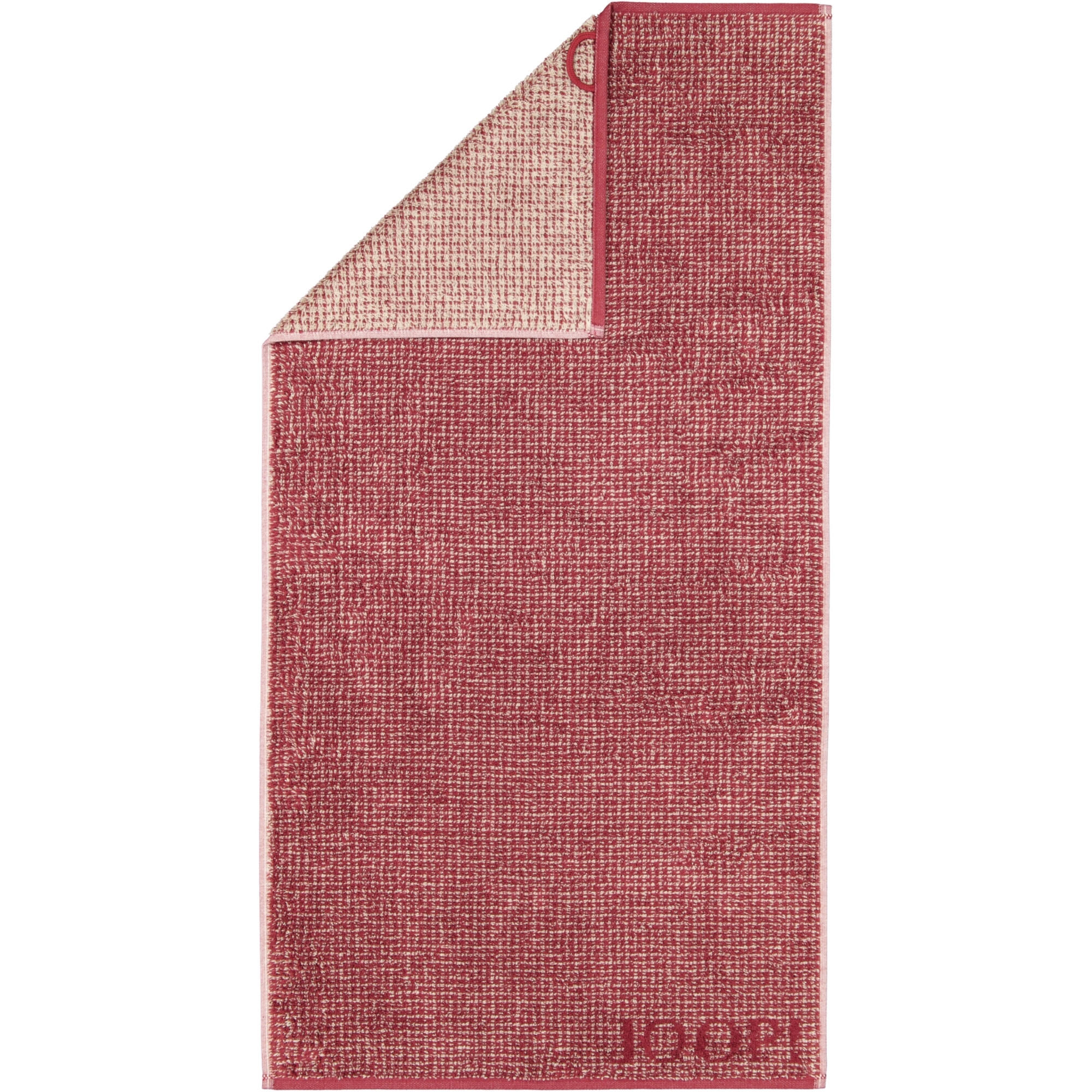 HANDTÜCHER SELECT ALLOVER 1695 ROUGE - 32 - Rot, Textil (50/100cm) - Joop!