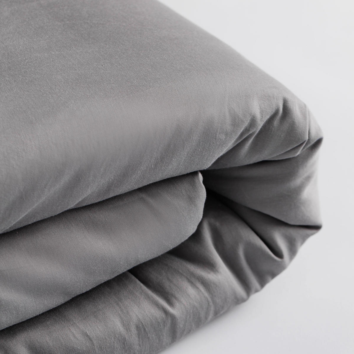 BETTWÄSCHE Satinette - Grau, Textil (140/200cm) - home&you