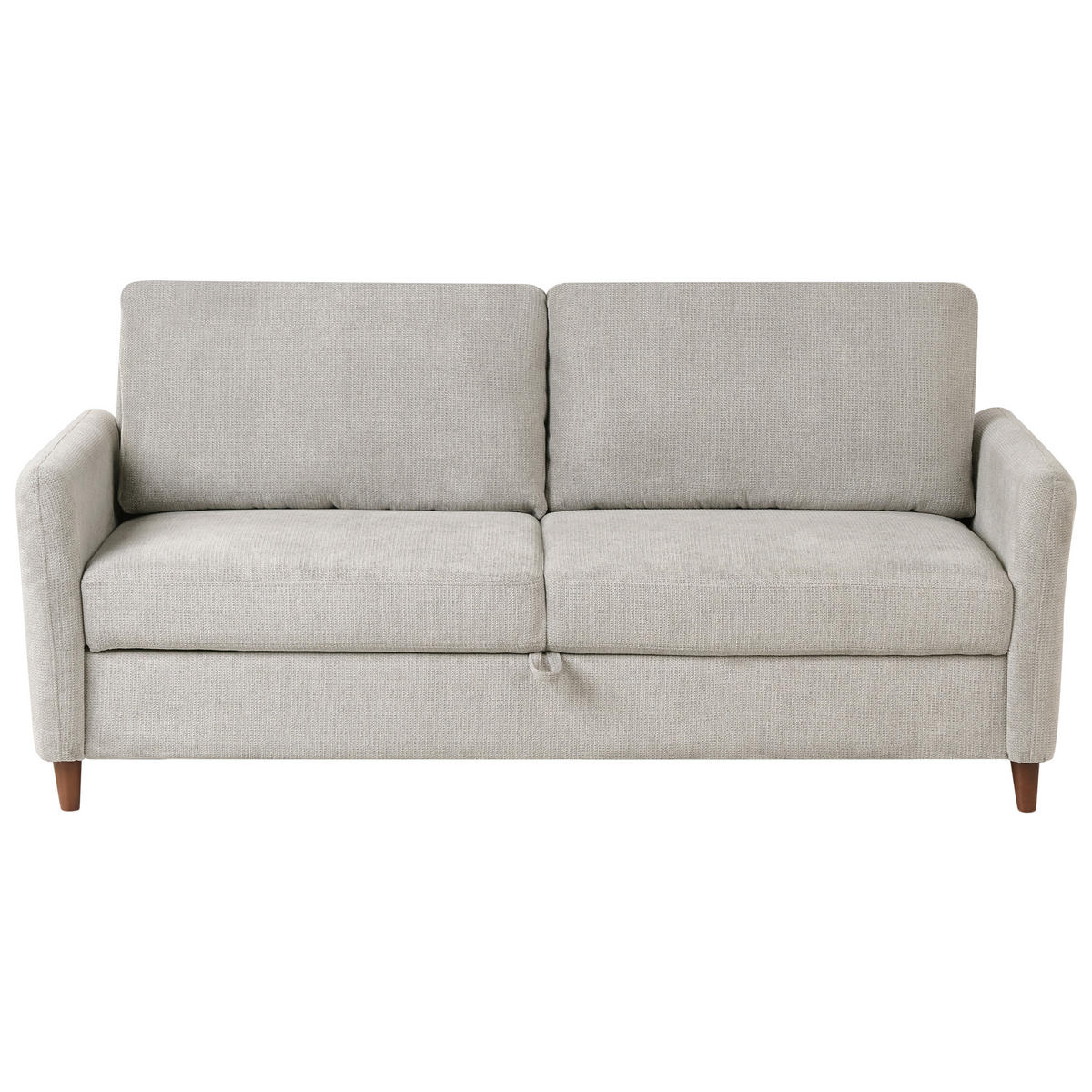 SADA POHOVEK 5-místná Látka Šedá Mare - tmavě šedá/hnědá, textil (184/88/77cm) - Beliani