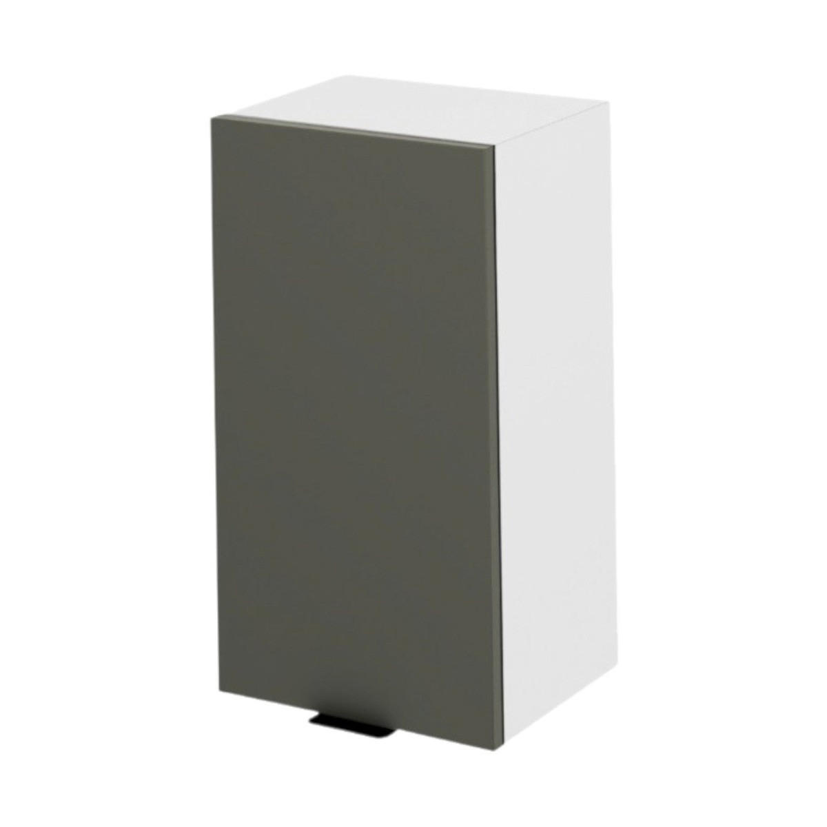 OBERSCHRANK – 40 cm – W40 – Lunara – Dunkelgrau - Dunkelgrau, Holzwerkstoff (40/72/30cm) - hi-markt