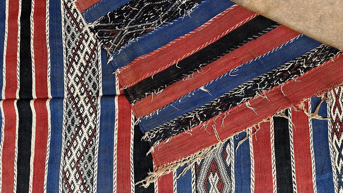 BERBERTEPPICH aus reiner Wolle 157x 296 cm - Multicolor, Naturmaterialien (157/296cm) - AFK Living