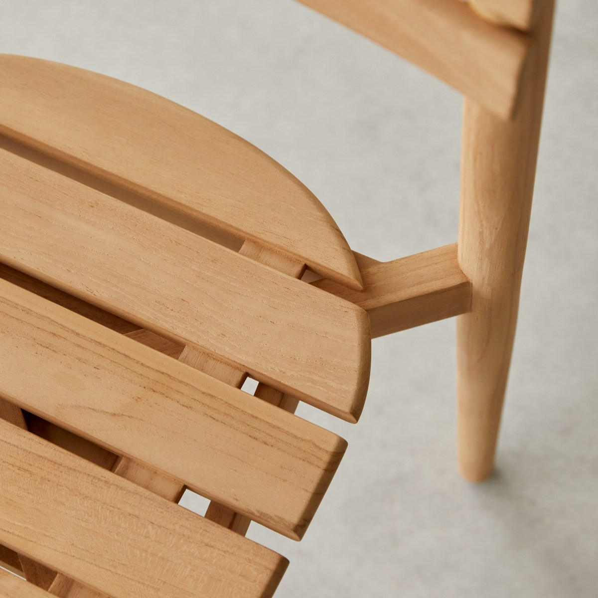 GARTENMÖBEL-SET 3-tlg Vadim Natur aus Teak - Naturfarben, Holz - Tikamoon