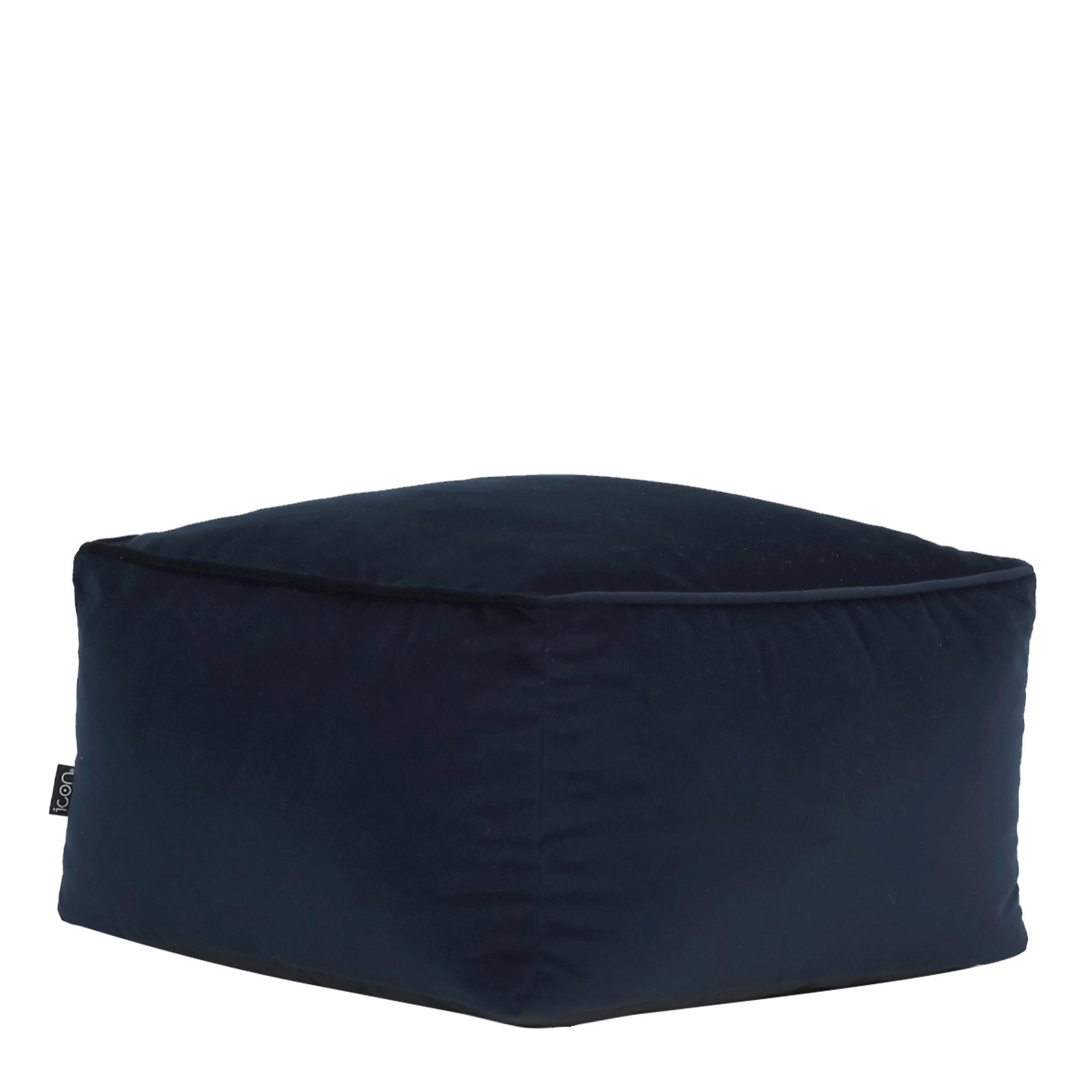 SITZPOUF Amara - Dunkelblau, Kunststoff (40/24/24cm) - icon