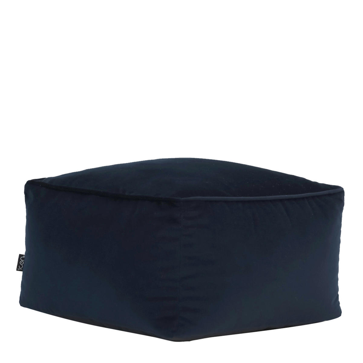SITZPOUF Amara - Dunkelblau, Kunststoff (40/24/24cm) - icon