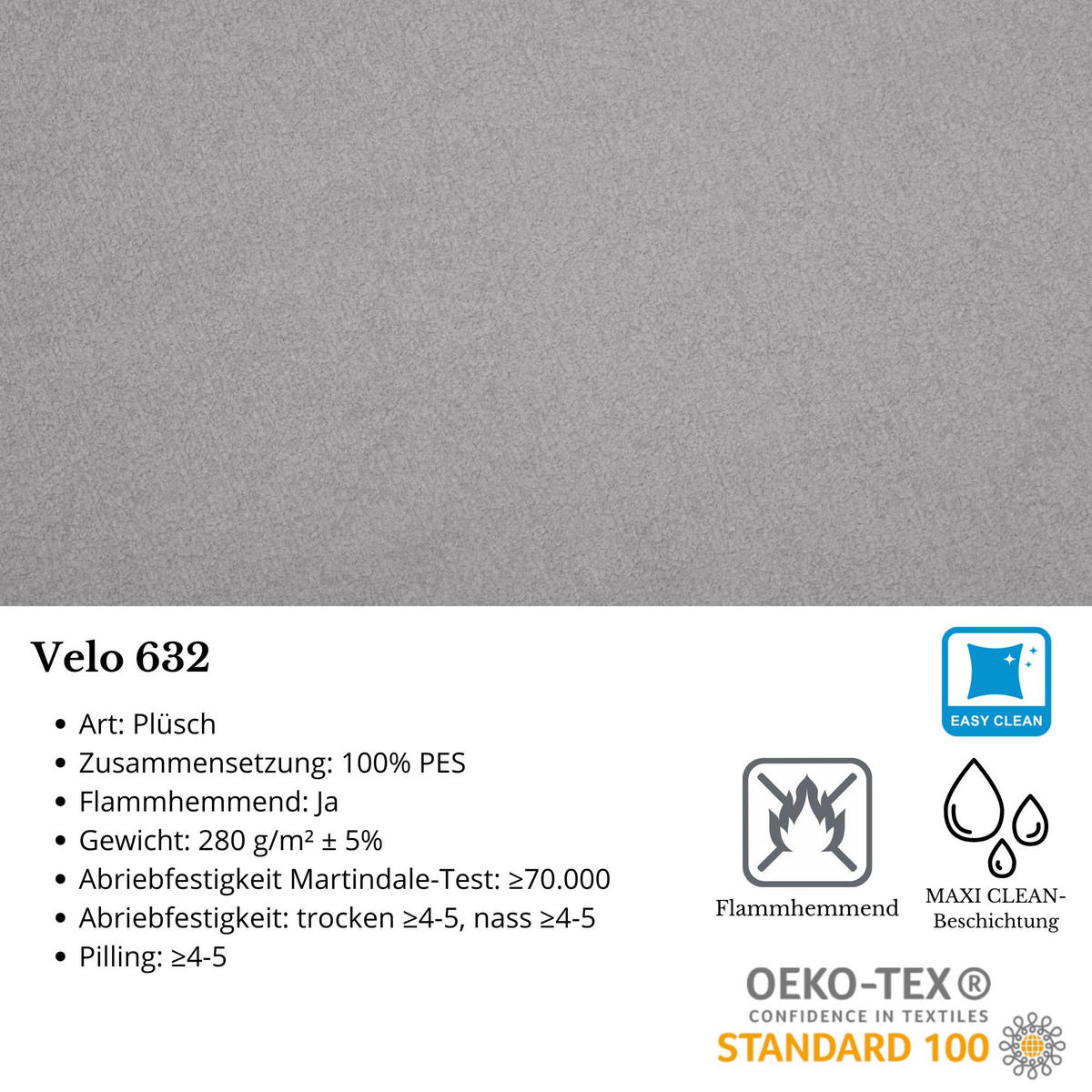 ECKSOFA Draco L hellgrau rechts - Chromfarben/Hellgrau, Textil/Metall (267/186cm) - Beautysofa