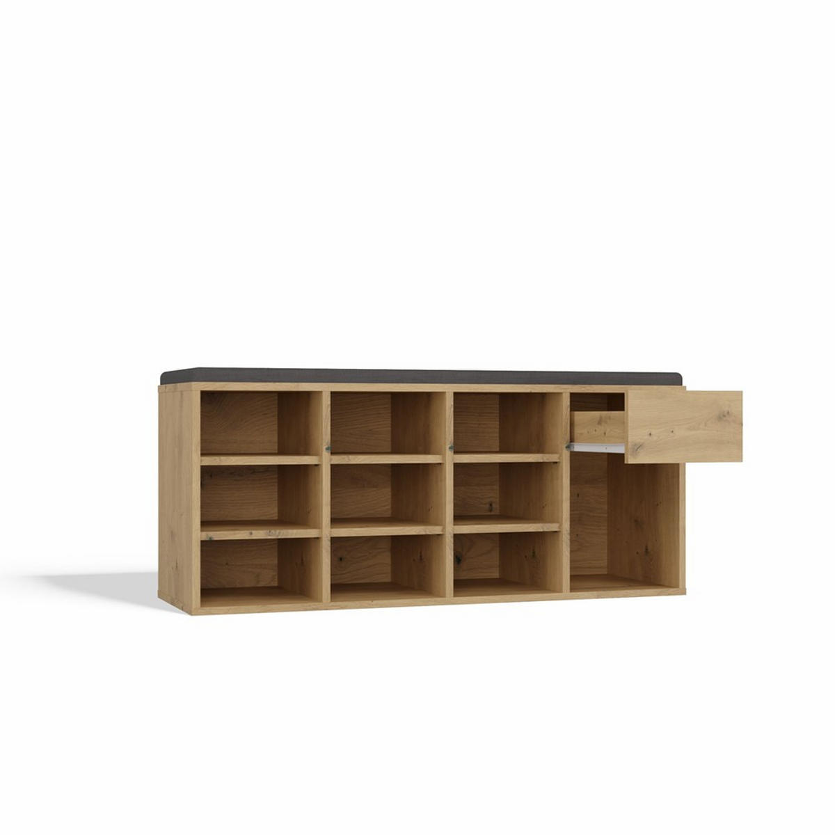 SCHUHSCHRANK Artisan 110/49/35 - Eiche Artisan, Holzwerkstoff (110/49/35cm) - RAUMHIRSCH FURNITURE