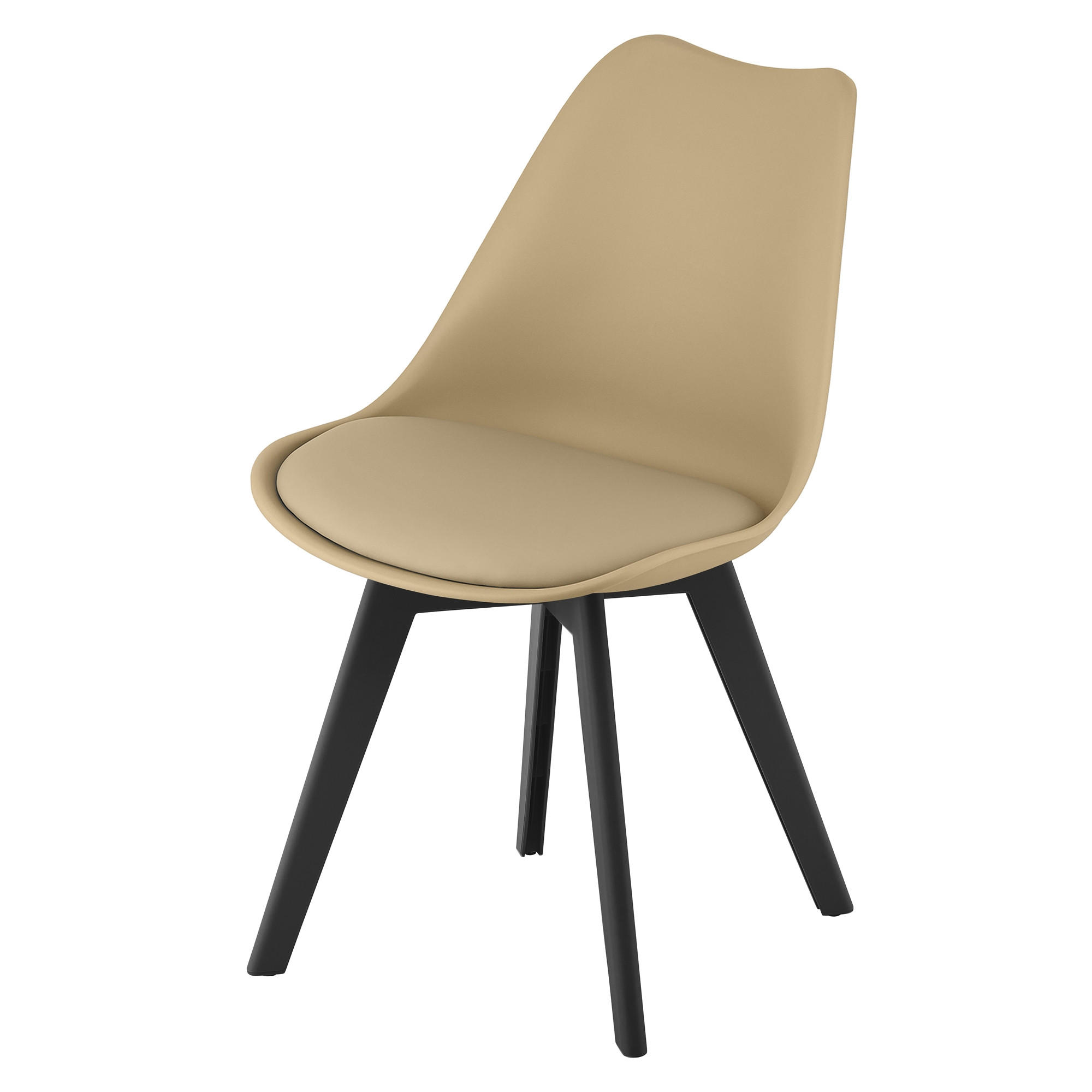 Valora Esszimmerstuhl Beige 49x82x43 cm