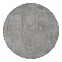 HOCHFLORTEPPICH 160/160 cm Tokio 479 - Grau, Kunststoff (160/160cm) - Paco Home
