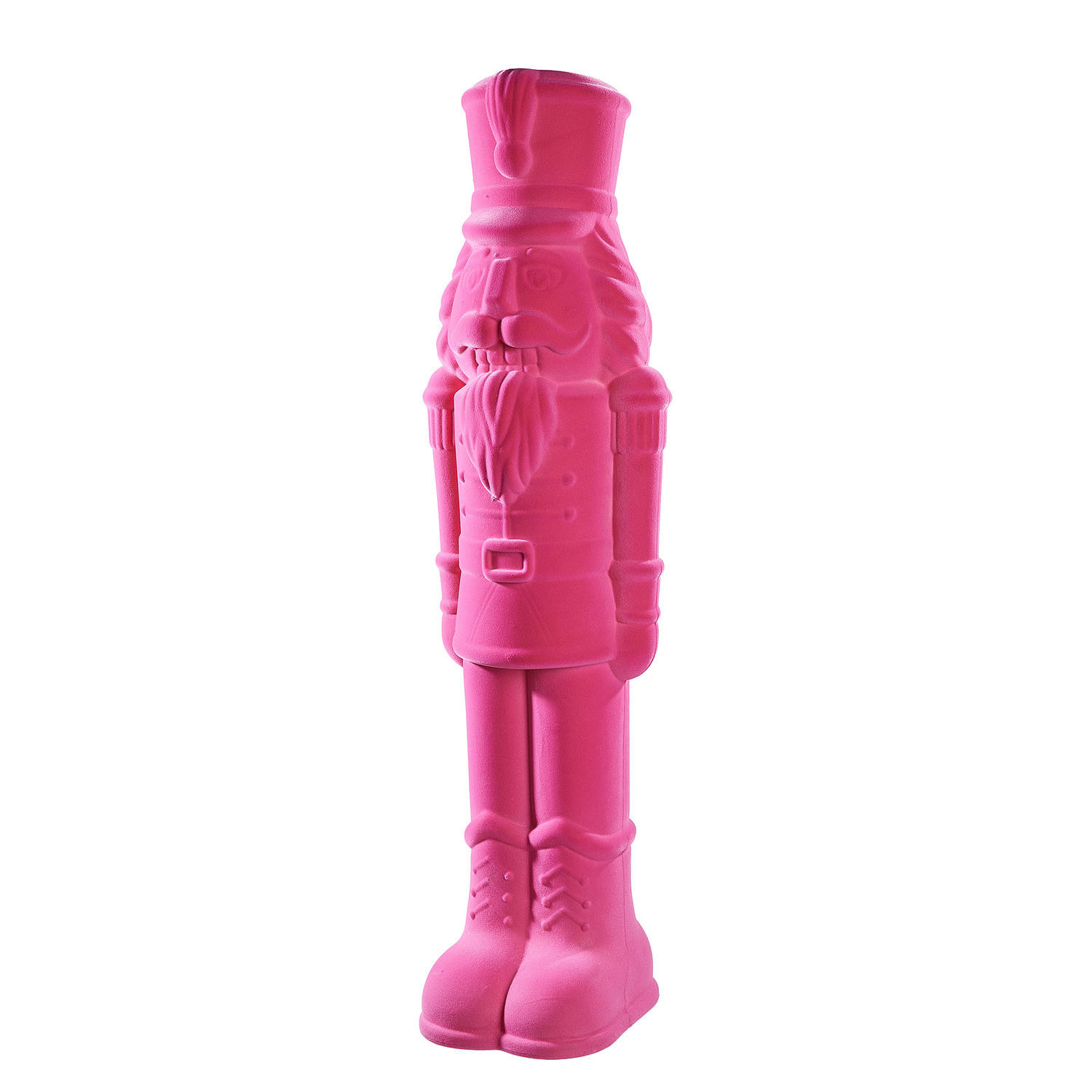 NUSSKNACKER X-Mas beflockt - Pink, Kunststoff (23/107/27cm) - Butlers