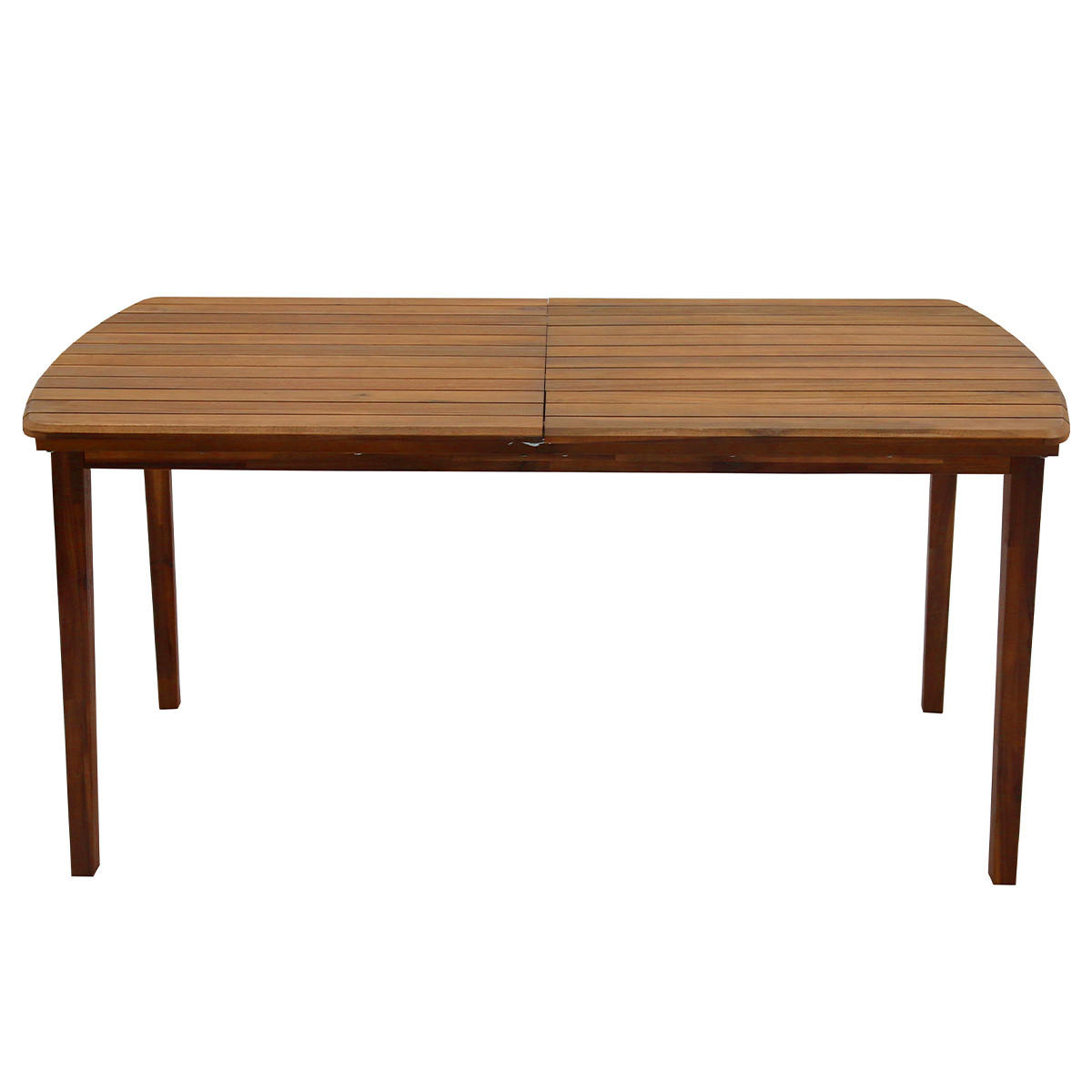 GARTENTISCH Ausziehbar Akazienholz 4-8 Personen CANOPEE - Naturfarben, Holz (210/90/76cm) - Miliboo