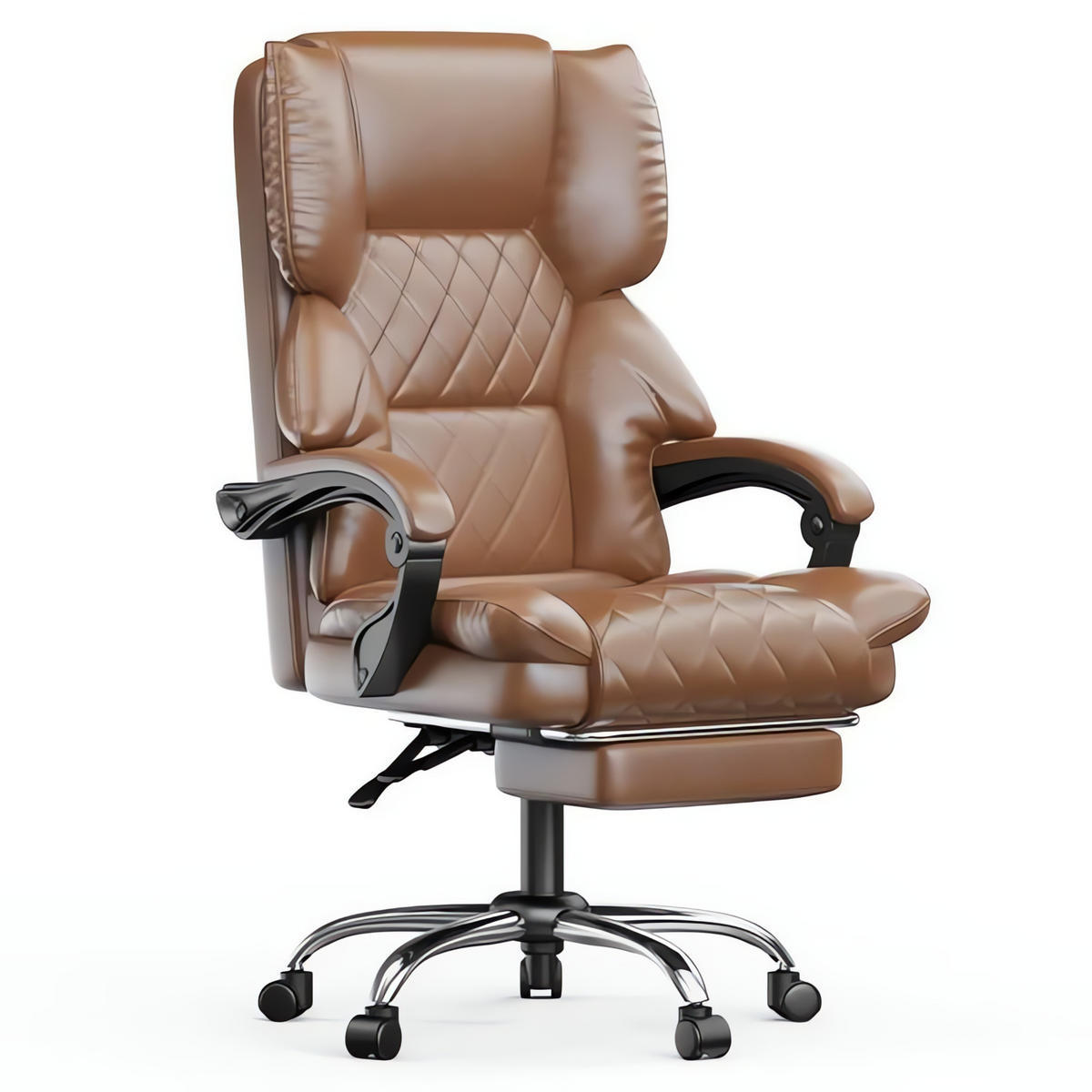 BÜROSTUHL Schwarz ergonomisch mit atmungsaktiver Rückenlehne - Schwarz, Metall (22.5/53/54.2cm) - Rattrix