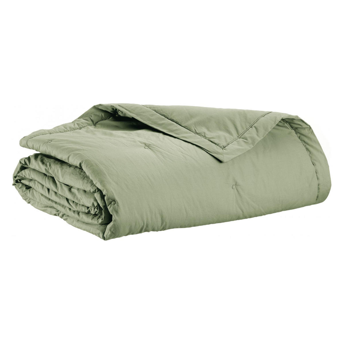 ÜBERWURF Tika thymian 260 x 260 cm - Grün, Textil (260/260cm) - Vivaraise