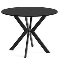 TISCH Schwarz EWA Ausziehbar - Schwarz, Holzwerkstoff (90/90/76cm) - Sepro Meble