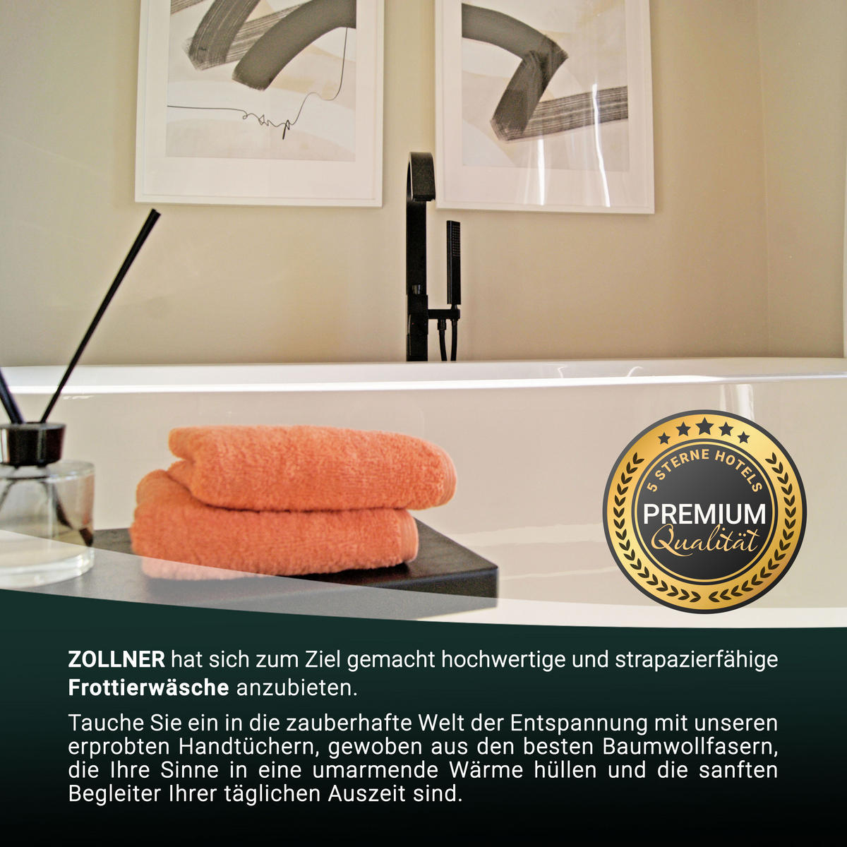 GÄSTETÜCHER, 10er-Set, 30x50 cm, 100% Baumwolle, Rot - Terracotta, Textil (30/50cm) - Zollner