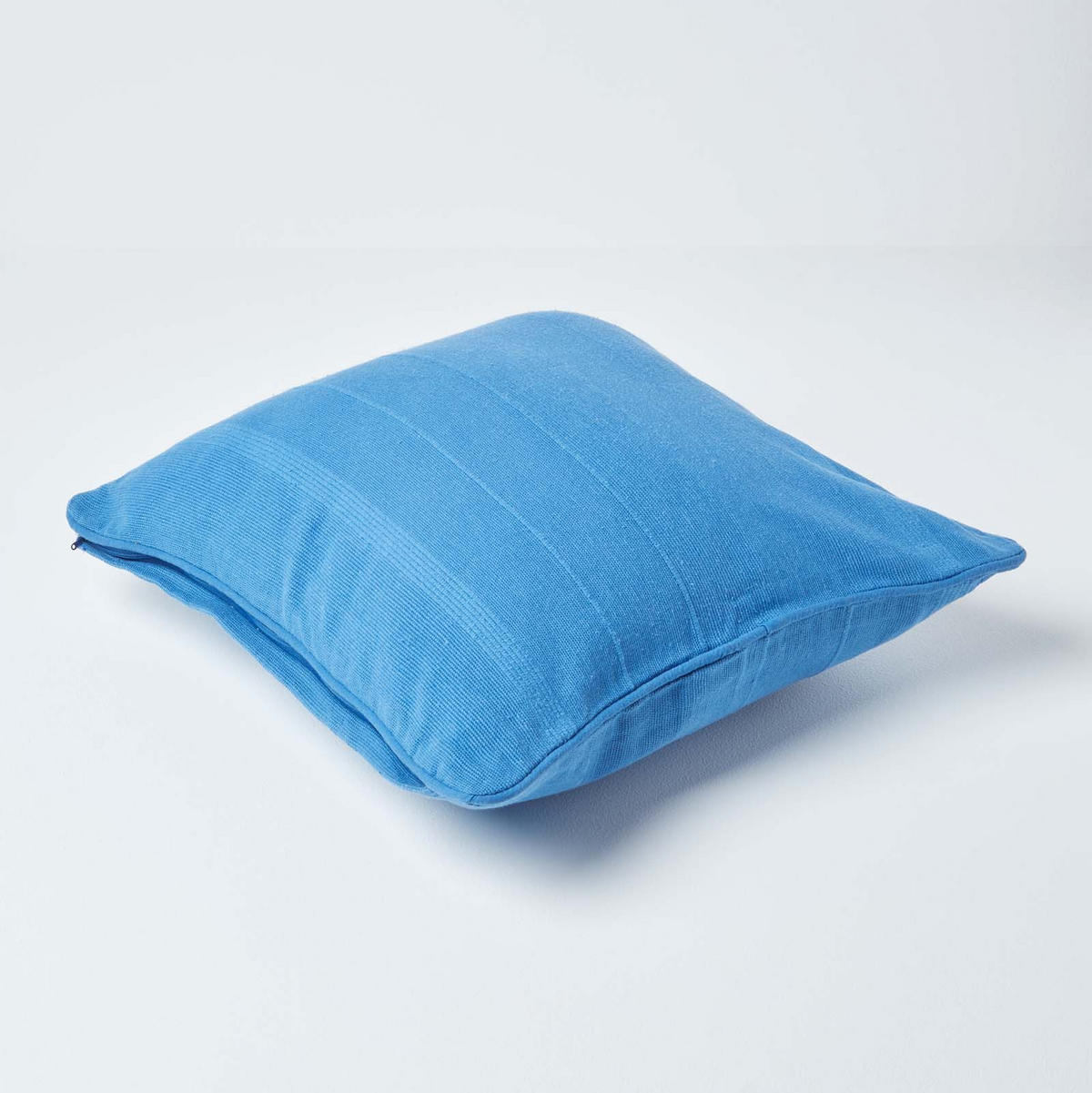 KISSENHÜLLE Rajput 60/60 cm, 100% Baumwolle - Blau, Textil (60/60cm) - Homescapes