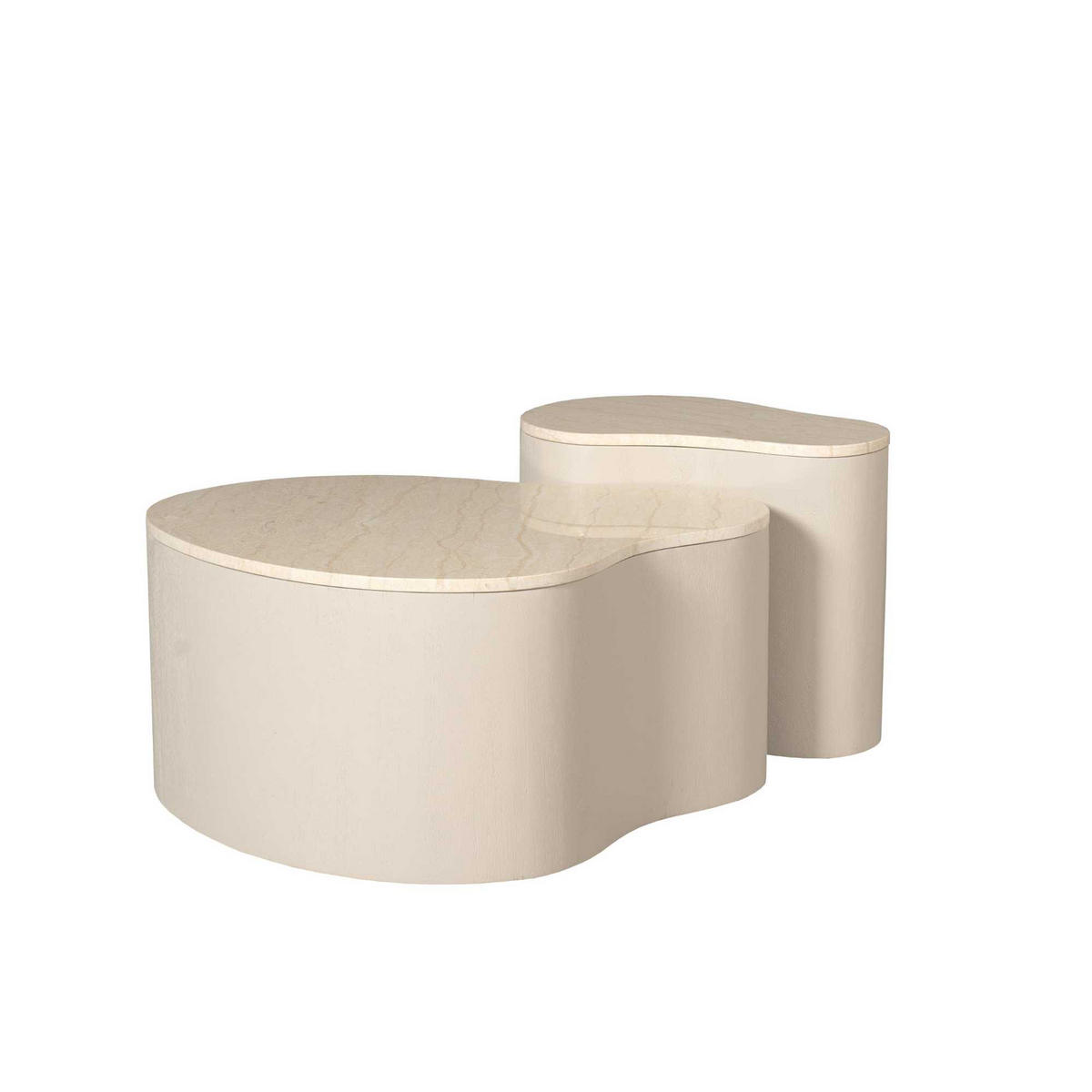 COUCHTISCH Lovi Beige 59/77/35 cm - Beige, Holz (59/77/35cm) - Starfurn