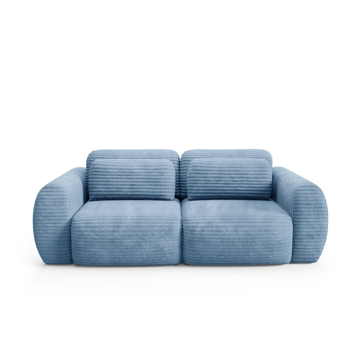 Petits-meubles Sofa Blau 266x95x121 cm