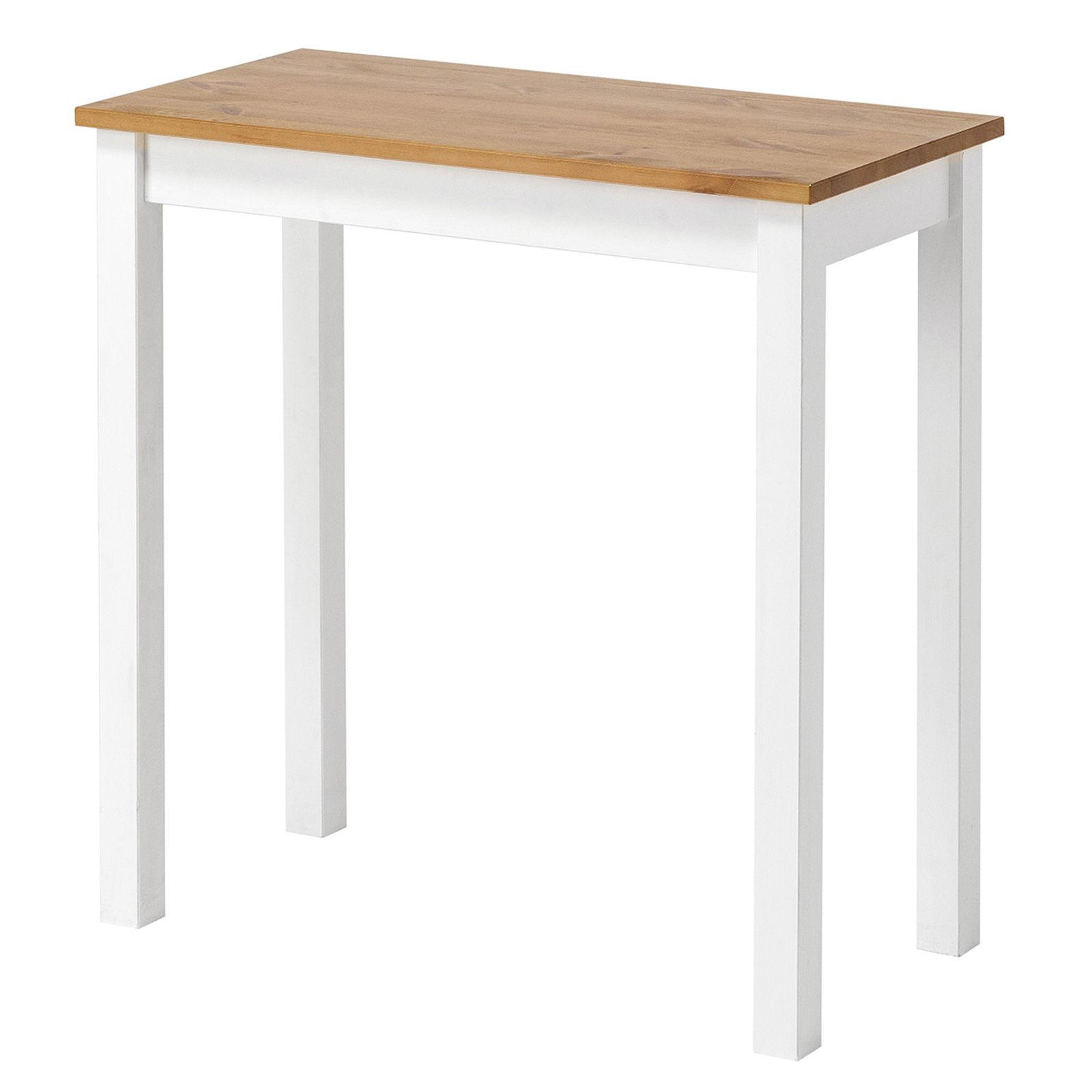 SCHREIBTISCH Massivholz 38/75/75 cm - Braun, Holz (38/75/75cm) - hagge home