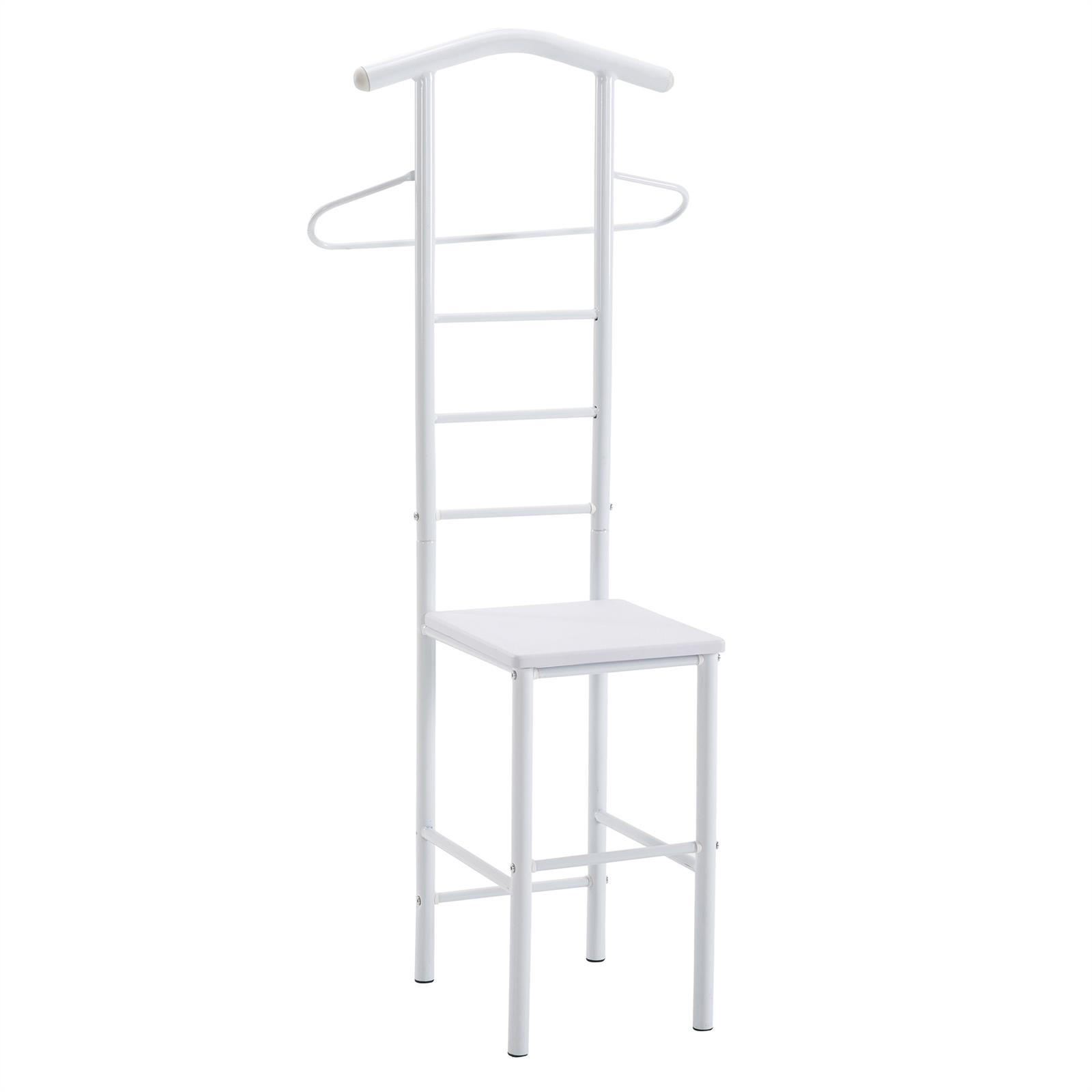 HERRENDIENER JIVO - Weiß, Metall (53/121/47cm) - CARO-Möbel