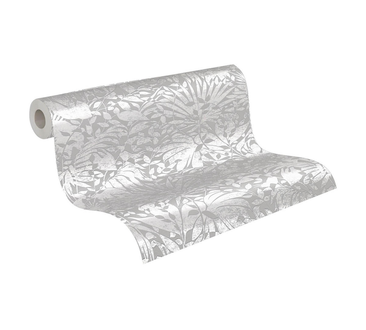 VLIESTAPETE Grau 53/1005 cm - Grau, Textil (53/1cm) - KUNSTLOFT