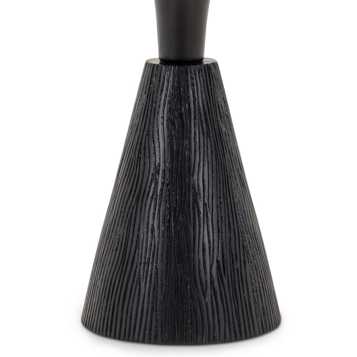 BEISTELLTISCH BHIMA schwarz - Schwarz, Holz (40/40/56cm) - IDIMEX