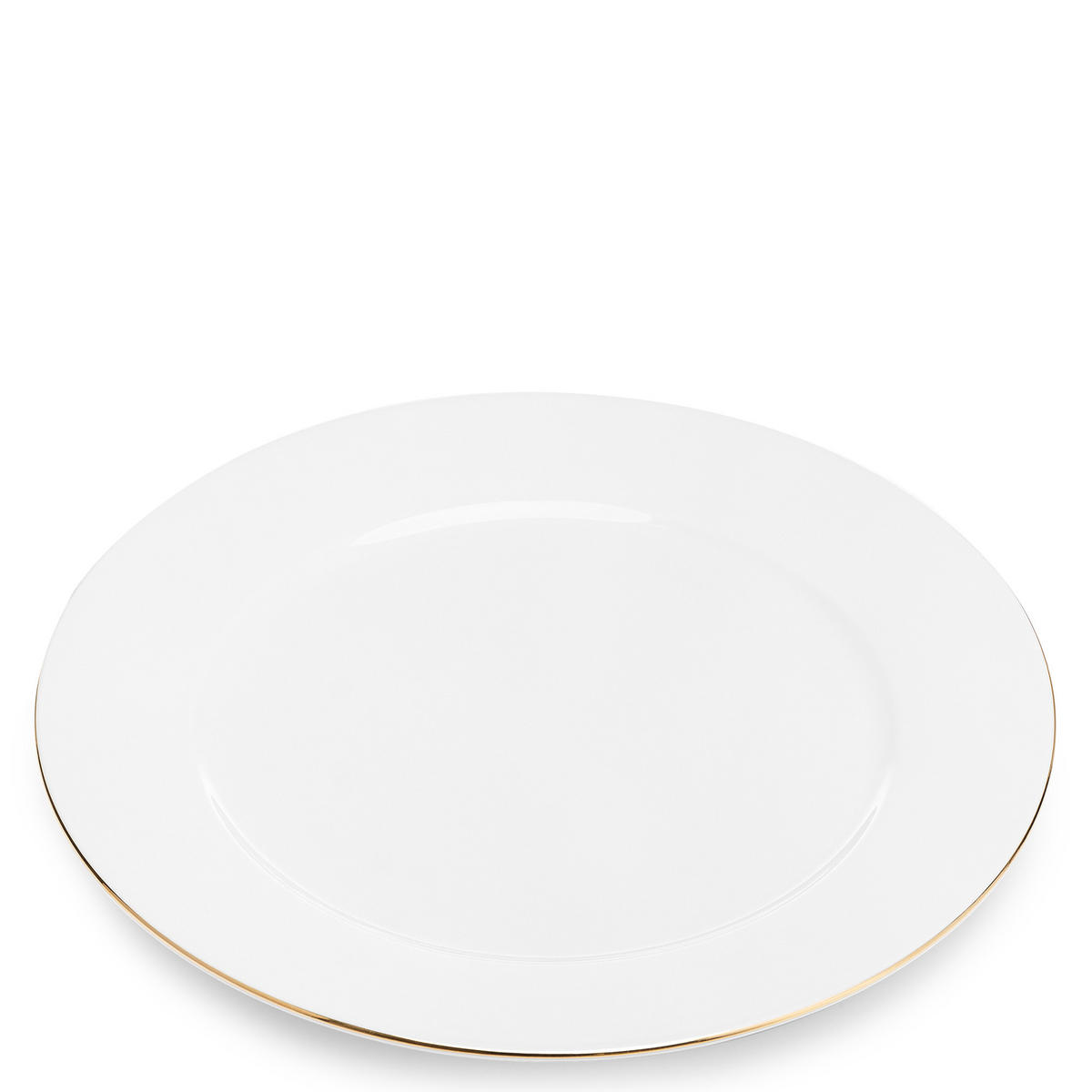 DESSERTTELLER-SER MUSCARI 6-tlg Porzellan, mit goldelementen - Goldfarben, Keramik (20cm) - KONSIMO®