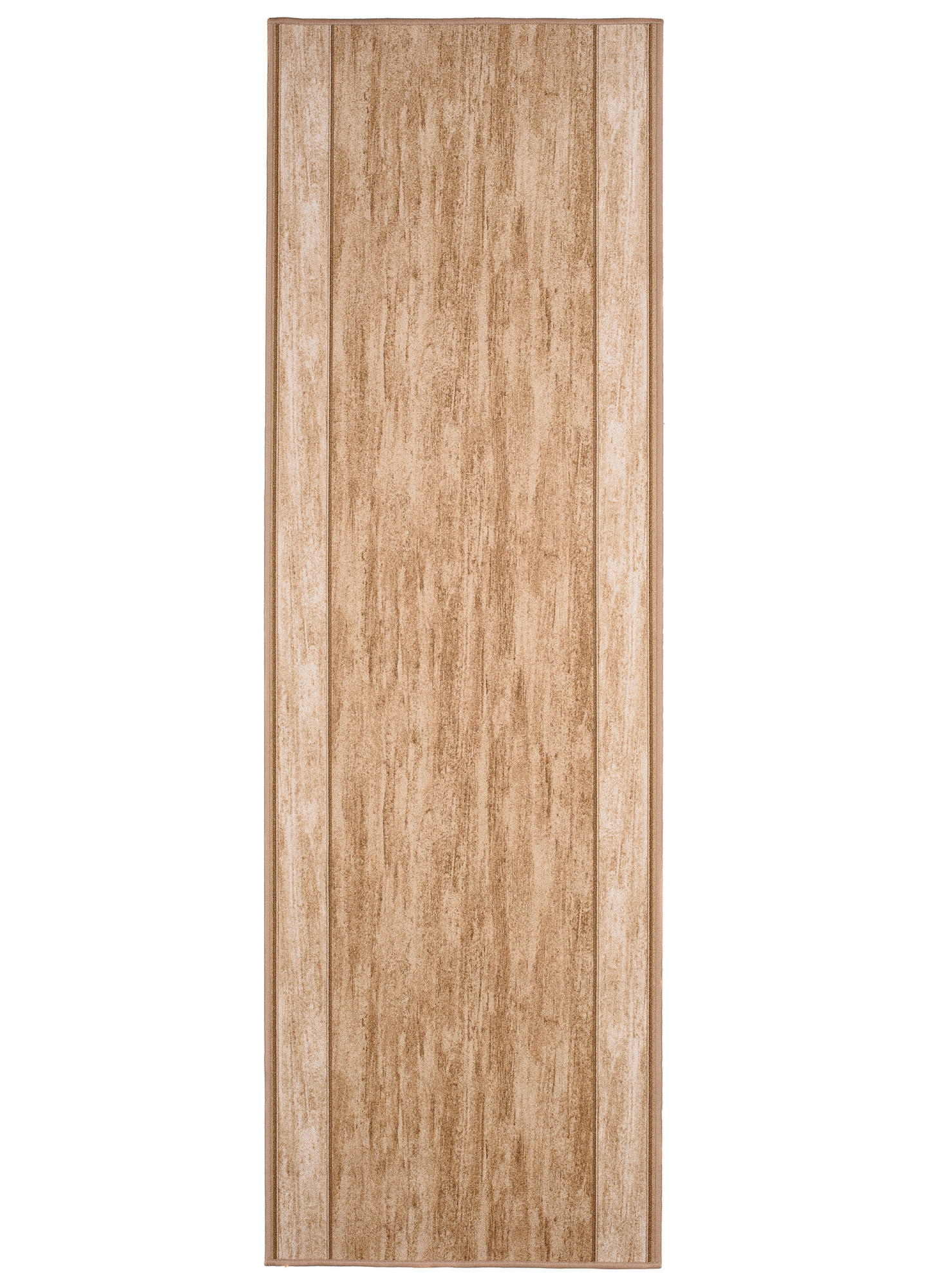 TEPPICHLÄUFER Anti-Rutsch Beige rutschfest Gummiunterlage 80/200 cm - Beige, Textil (80/200cm) - Tapiso