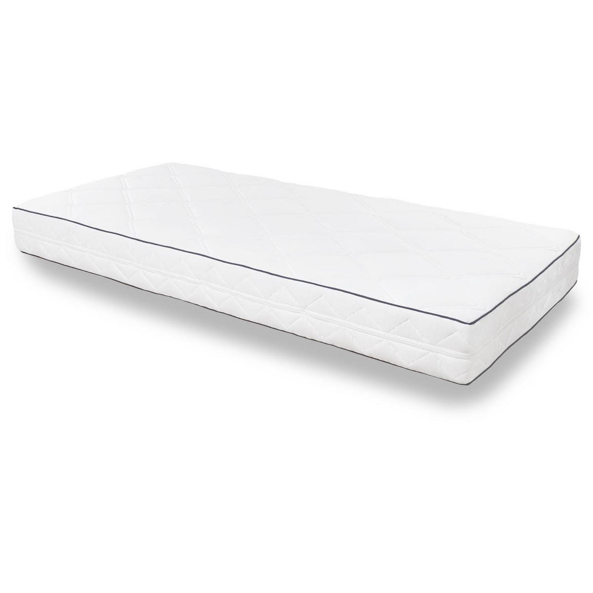 KOMFORTSCHAUMMATRATZE Superior 90x200 cm - Weiß, Textil (90/200cm) - Sleezzz