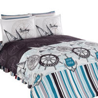 BETTWÄSCHE 5-teilig 200/200 cm ARIYA - Multicolor, Textil (200/200cm) - ROLFNERS