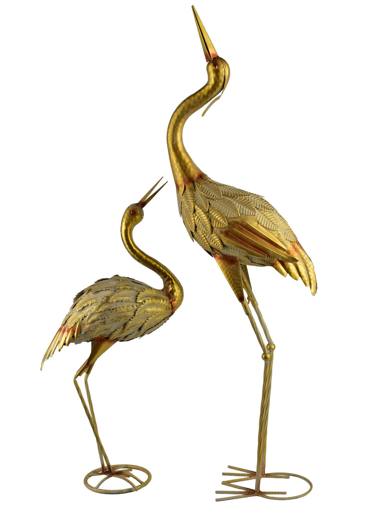 FIGURA, kov, zlatá - zlatá, kov (25/102/22cm) - Mondex