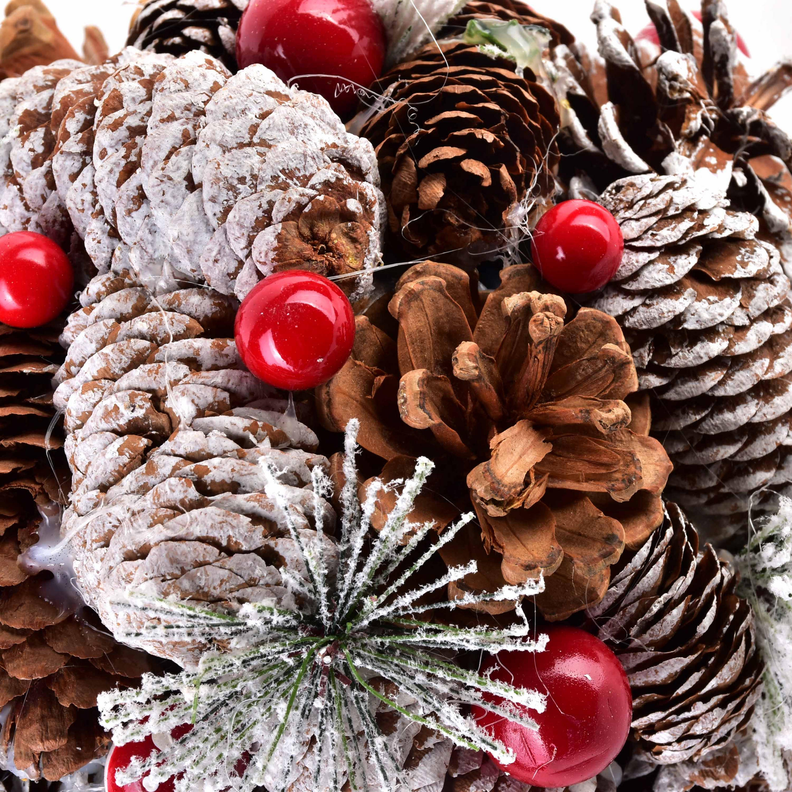 CHRISTBAUMKUGEL Santa Lila Braun 18/18/18 cm Kunstoff - Braun, Kunststoff (18/18/18cm) - Mondex