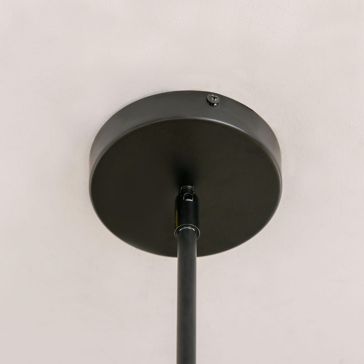 KRONLEUCHTER, Metall, Schwarz+Gold - Schwarz, Metall (48/48/120cm) - HOMCOM