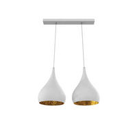 HÄNGELEUCHTE - Goldfarben, Metall (55/25/55cm) - Lumicom