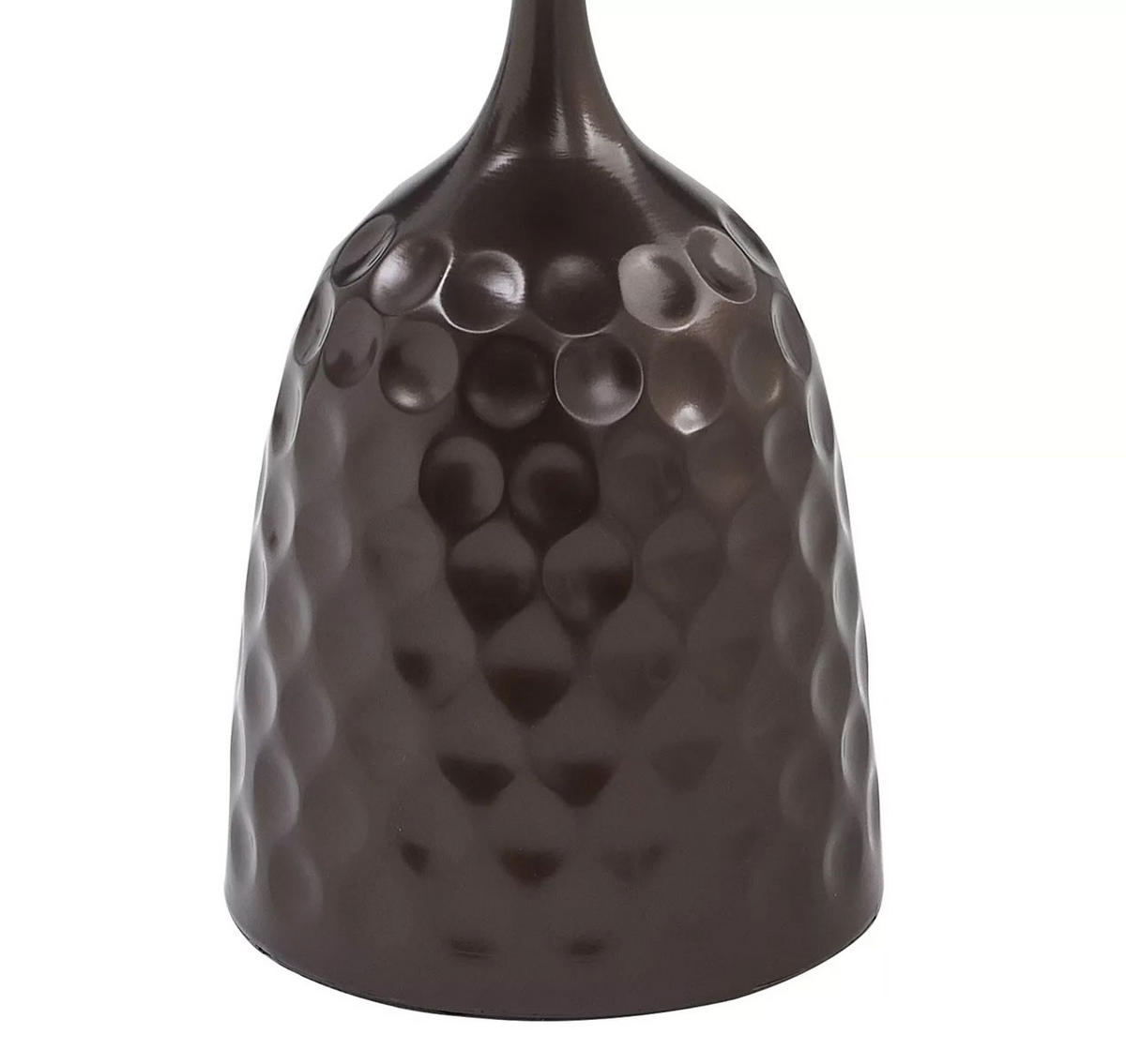 COUCHTISCH Tutti grau Marmor / antik Bronze 50 / 50 / 60cm - Bronzefarben/Grau, Holz/Keramik (50/50/60cm) - Feldmann-Wohnen